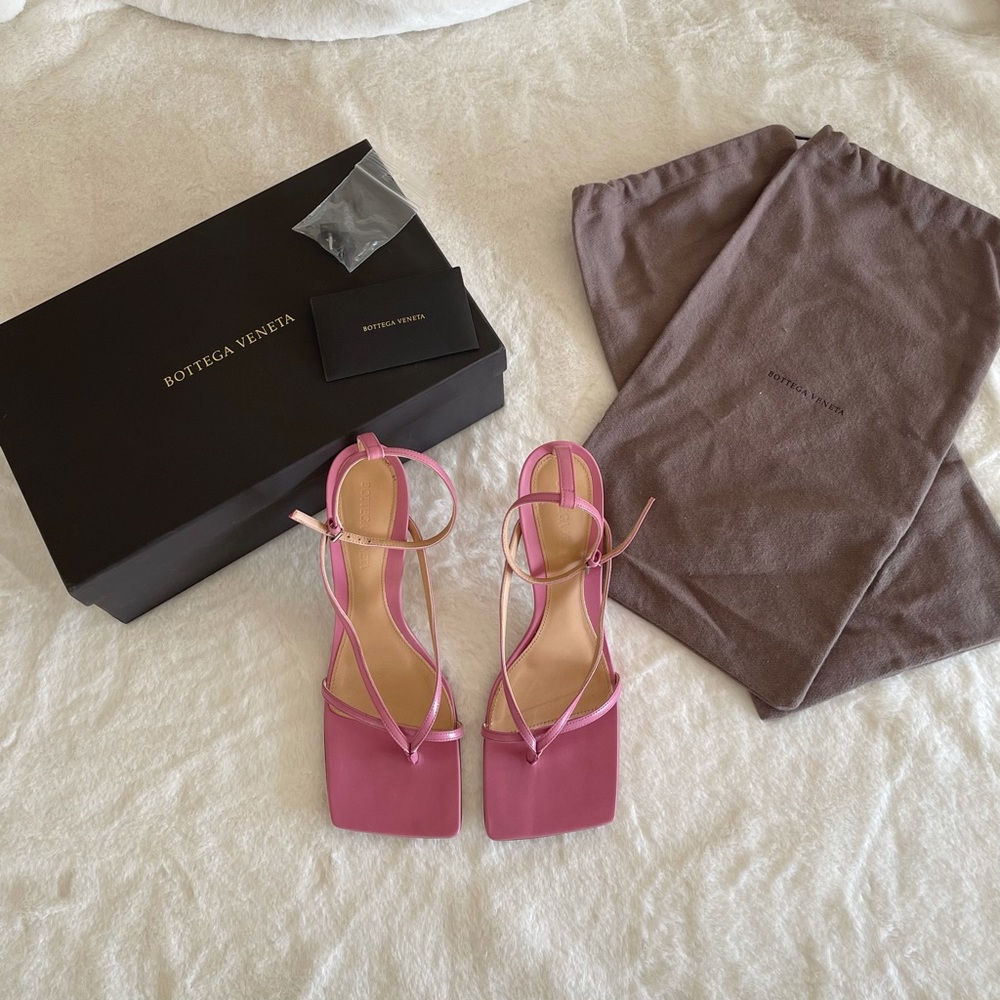 💗Bottega Veneta stretch sandals pink💗 - Picture 7 of 8
